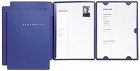 Pagna Bewerbungsmmappe Select Basic 22002-02 DIN A4 Karton blau 125658950