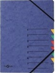 Pagna Ordnungsmappe EASY 24061-02 DIN A4 7F&auml;cher Pressspann blau 127611650