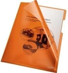 Bene Sichth&uuml;lle 205000OR DIN A4 HPVC orange 100 St./Pack. 126052020