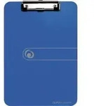 Herlitz Klemmbrett 11226396 DIN A4 PS opak blau