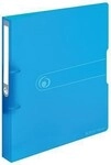 Herlitz Ringbuch 11205762 DIN A4 2Ringe 38cm transparent blau 120003052