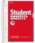 Brunnen Collegeblock 1067952 A5 kariert 80Bl rot 111115002