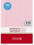 Brunnen Karteikarte 102260120 DIN A6 liniert rt 100 St./Pack. 145000430