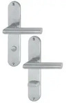Hoppe Langschildgarnitur Ams.E1400Z/302 VA F69 SK/OL 78mm