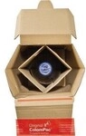 Colompac Flaschenversandkarton CP181.101 IM:74x74x305mm 1Fl braun 161197370