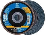 10 Stk. Pferd Tools F&auml;cherscheibe POLIFAN Z PSF STEELOX D.125mm K.120