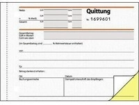 Sigel Quittung SD121 DINA6 quer sd Mp 50Blatt 114025500