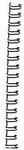 Gbc Drahtbinder&uuml;cken WireBind 21 IB161230 12mm silber 100 St./Pack. 125024195
