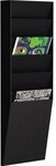 Paperflow Wand-Sortiertafel V 6F A4V1X6.01 DIN A4 schwarz 123218190