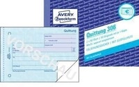 Avery Zweckform Quittung 306 DIN A6 quer 2x50Blatt 114034900