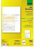 Sigel &Uuml;berweisung ZV572 DIN A4 f&uuml;r InkJet/Laser-Drucker 250 Bl./Pack.
