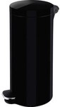 Helit Tretabfalleimer H2404395 Silberionen 30l schwarz 435010290