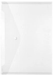 Herlitz Dokumententasche 10657930 DIN A4 Druckknopf PP glasklar 126003803