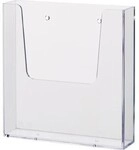 Helit Wandprospekthalter H2350102 A5 1Fach&nbsp;PS transparent 135010500