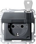 Merten SCHUKO-Steckdose anth MEG2315-0414