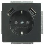 Busch-Jaeger SCHUKO-2x USB Steckdose 20 EUCB2USB-81 2CKA002011A6267