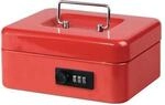 Burg-w&Auml;chter Geldkassette MONEY CODE B.200xH.90xT.160mm rot lack. 10692