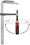 Bessey Ganzstahlschraubzwinge GZ-KG Spann-W.300mm A.120mm 2-K-Klappgriff
