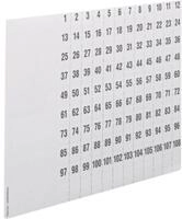 Hager Beschriftungsb&ouml;gen,uniZ ZZ90C (VE10)