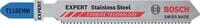 Bosch Stichs&auml;geblatt Stainless Steel T 118 EHM Gesamt-L.83mm Zahnt.1,4mm 3