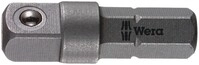 Wera Verbindungsteil 870/1 Au&szlig;ensechskant/-vierkant1/4Zoll L.25mm CV-Mo