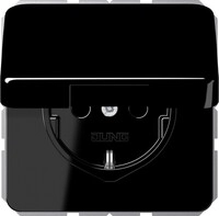 Jung SCHUKO-Steckdose 16 A 250V CD 1520 BFKIKL SW CD1520BFKIKLSW