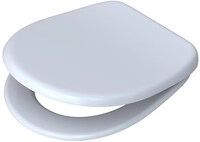 Hamberger pagette WC-Sitz V.I.P. NEW wei&szlig;,integ. Abs. exzentr.,abn.,Duroplast