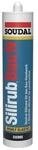 15 Stk. Soudal Silikondichtstoff Silirub Bau N wei&szlig; 300 ml Kartusche 125581