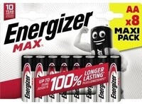 Energizer Batterie Max Alkaline E303324700 AA LR6 8St. 190222800