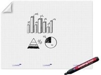 Legamaster Flipchartfolie Magic Chart XL 7-159054 PP blanko 15 Bl. 155005500