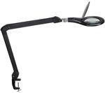 LED-Lupenleuchte Glaslinse 127mm (5 Zoll) Tischklemme schwarz Noname 8263390