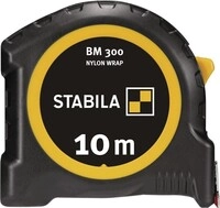 Stabila Taschenrollbandma&szlig; BM 300 L.10m B.27mm mm/mm EG II PC-ABS/TPE EASY-CLIP