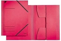 Leitz Eckspannermappe 39810025 DIN A4 Karton rot 125566530
