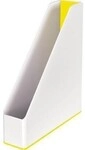 Leitz Stehsammler WOW 53621016 DIN A4 PS wei&szlig;/gelb 123000510