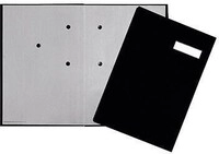 Pagna Unterschriftsmappe 24192-44 Eco-Einband L&ouml;schkarton 20tlg. sw 127031690