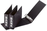 Pagna Bankordner Basic Colours 40801-01 25x14x5cm Pappe schwarz 120098890