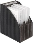 Veloflex Stehsammler 4446280 DIN A4 bis 56cm 23F&auml;cher PP schwarz 123002790