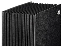 Pagna Pultordner 24121-04 DIN A4 1-12/Jan-Dez 12F&auml;cher Hartpappe sw