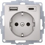 Berker Steckdose SCHUKO/USB 48041404