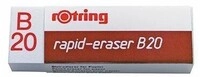 Rotring Radierer rapid-eraser B20 S0194570 wei&szlig; 317003101