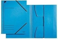 Leitz Eckspannermappe 39810035 DIN A4 Karton blau 125566550