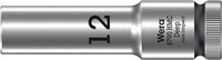 Wera Steckschl&uuml;sseleinsatz 8790 HMC Deep 6-kant SW12mm 4-kant 1/2Zoll CrV