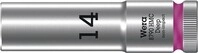 Wera Steckschl&uuml;sseleinsatz 8790 HMC Deep 6-kant SW14mm 4-kant 1/2Zoll CrV