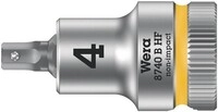 Wera Schraubendrehereinsatz 8740 B HF Innen-6-ktSW4mm Antr.-4-kt3/8Zoll L.35mm
