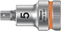 Wera Schraubendrehereinsatz 8740 B HF Innen-6-ktSW5mm Antr.-4-kt3/8Zoll L.35mm