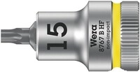 Wera Schraubendrehereinsatz 8767 B HF Torx 3/8 Zoll TORX&reg; TX 15 L.35mm