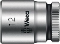 Wera Steckschl&uuml;sseleinsatz 8790 HMA Au&szlig;en-6-kant SW12mm L.23mm 4-kt1/4Zoll CV
