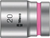 Wera Steckschl&uuml;sseleinsatz 8790 HMC Au&szlig;en-6-kant SW20mm L.37mm 4-kt1/2Zoll CV