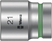 Wera Steckschl&uuml;sseleinsatz 8790 HMC Au&szlig;en-6-kant SW21mm L.37mm 4-kt1/2Zoll CV