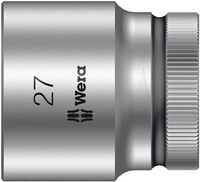 Wera Steckschl&uuml;sseleinsatz 8790 HMC Au&szlig;en-6-kant SW27mm L.40mm 4-kt1/2Zoll CV
